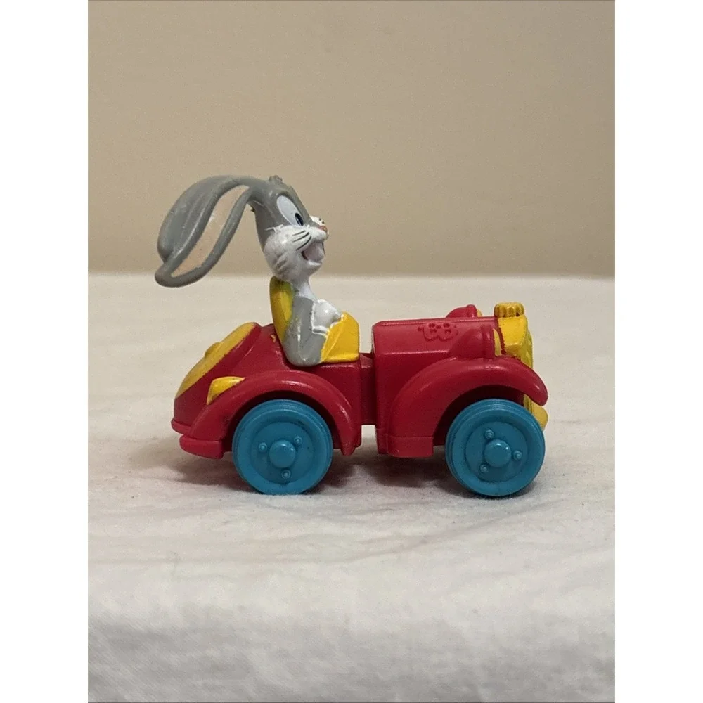 Vintage McDonalds Happy Meal Toy Vehicles Lot 5 Batman Sonic Bugs Bunny 1990-93